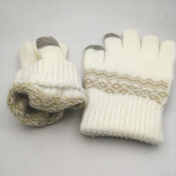 Manusi Touchscreen - Techsuit Knitting (ST0003) - White - Img 4