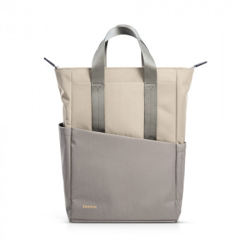 Rucsac pentru Calatorie cu 3 Compartimente, 12l - Tomtoc (T63M1D1) - Moon Grey - Img 1