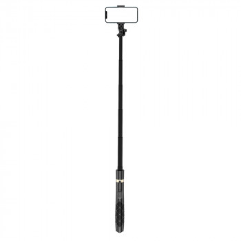 Selfie Stick GoPro si Trepied cu Telecomanda, 156cm - Techsuit (Q16) - Black - Img 4