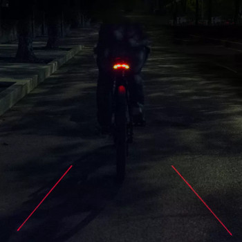 Stop pentru Bicicleta 2000mAh, 80lm - RockBros (LKWD-R1) - Black - Img 3