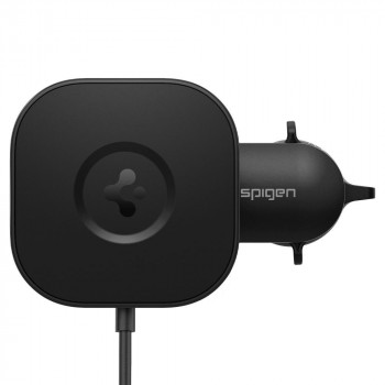 Suport Auto Grila Ventilatie cu Incarcare Wireless 12W - Spigen (ITS12W) - Black - Img 4
