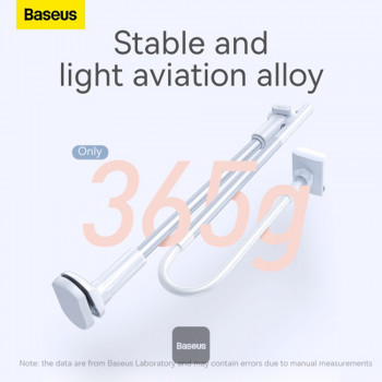Suport Birou pentru Telefon - Baseus Unlimited Adjustment Lazy (SULR-0S) - Silver - Img 4
