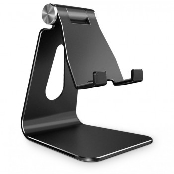 Suport Birou Telefon / Tableta - Techsuit Folding (Z4A) - Black - Img 1