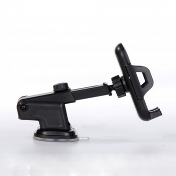 Suport Telefon Auto Bord / Parbriz - Yesido Extendable Arm (C23) - Black - Img 2