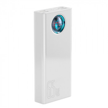 Baterie Externa 30000mAh - Baseus Amblight Digital Display (PPLG000102) - White