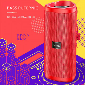 Boxa Portabila Bluetooth 5.0, 2x5W - Hoco Bella (HC4) - Blue - Img 4