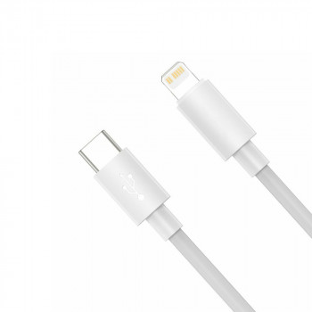 Cablu de Date Type-C la Lightning 18W, 2m - Lito - White - Img 2