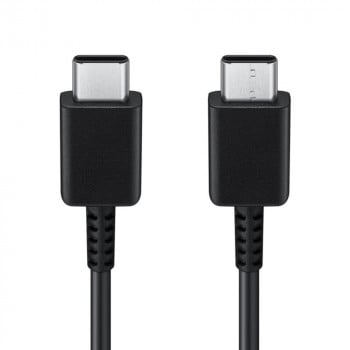 Cablu de Date USB-C la Type-C Fast Charging 3A, 1m - Samsung (EP-DA705BBEGWW) - Black (Blister Packing) - Img 2
