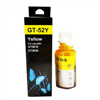 Cerneala HP GT52 - Yellow, galbena, 70 ml, compatibila