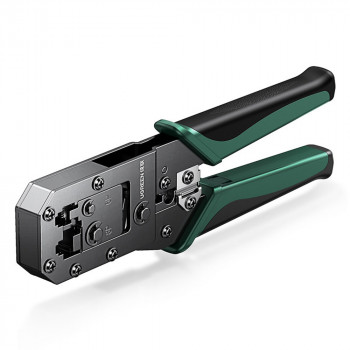 Cleste pentru Sertizare Cabluri Ethernet - Ugreen Crimping Tool (70683) - Green - Img 1