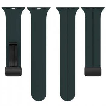 Curea pentru Apple Watch 1/2/3/4/5/6/7/8/SE/SE 2 (38/40/41mm) - Techsuit Watchband (W011) - Teal Green - Img 4