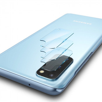 Folie Camera pentru Samsung Galaxy S20 4G / S20 5G (set 3) - Ringke IDGL - Clear - Img 2