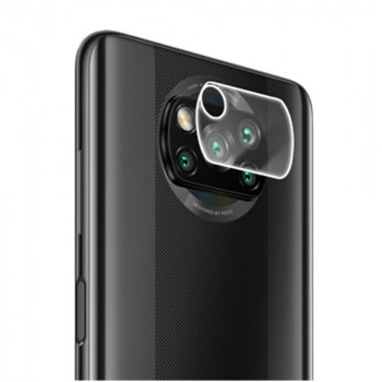Folie Camera pentru Xiaomi Poco X3 / Poco X3 NFC / Poco X3 Pro - Mocolo Full Clear Camera Glass - Clear - Img 1