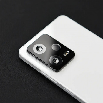Folie Camera pentru Xiaomi Redmi Note 12 5G / Poco X5 - Techsuit Full Camera Glass - Black - Img 4