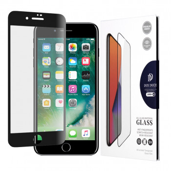 Folie protectie telefon iPhone 7 Plus / 8 Plus- Dux Ducis Tempered Glass - Black