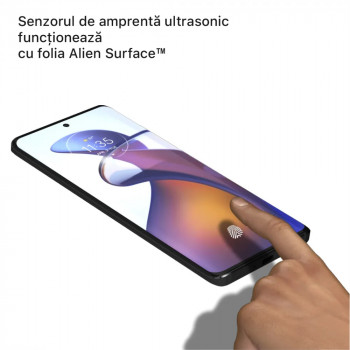 Folie protectie telefon Motorola Edge 30 Fusion - Alien Surface Screen+Edges+Back - Transparent - Img 4