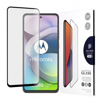 Folie protectie telefon Motorola Moto G 5G - Dux Ducis Tempered Glass - Black