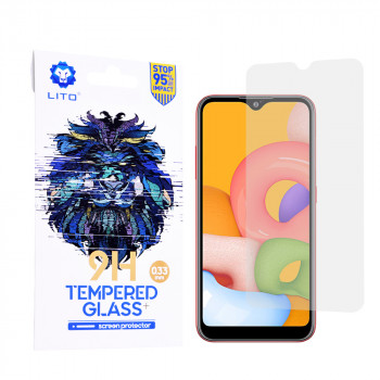 Folie protectie telefon Samsung Galaxy A01 / M01 - Lito 2.5D Classic Glass - Clear