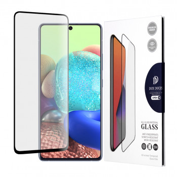 Folie protectie telefon Samsung Galaxy A71 4G / A71 5G / M51 / Note 10 Lite - Dux Ducis Tempered Glass - Black