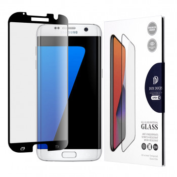 Folie protectie telefon Samsung Galaxy S7 Edge - Dux Ducis Tempered Glass - Black