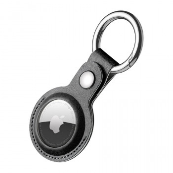 Husa Apple AirTag - Dux Ducis Secure Holder - Black - Img 1