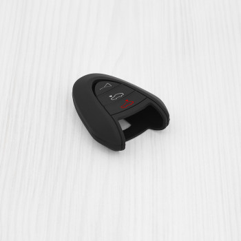 Husa pentru cheie Porsche Cayman, Boxter, 911 Cabrio, 911 Targa - Techsuit Car Key Case (1029.03) - Black - Img 2