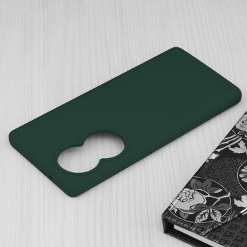 Husa telefon Honor 80 - Techsuit Soft Edge Silicone - Dark Green - Img 3