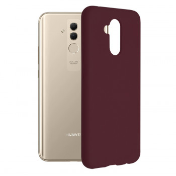 Husa telefon Huawei Mate 20 Lite - Techsuit Soft Edge Silicone - Plum Violet - Img 1