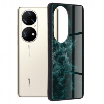 Husa telefon Huawei P50 Pro - Techsuit Glaze Series - Blue Nebula