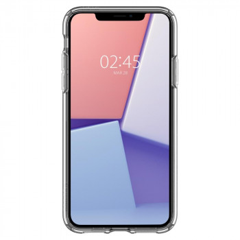 Husa telefon iPhone 11 - Spigen Ultra Hybrid - Crystal Clear - Img 3