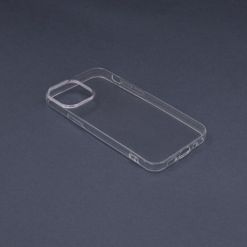 Husa telefon iPhone 13 mini - Techsuit Clear Silicone - Transparenta - Img 2