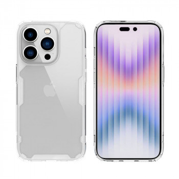 Husa telefon iPhone 14 Pro Max - Nillkin Nature TPU Pro Case - Transparent