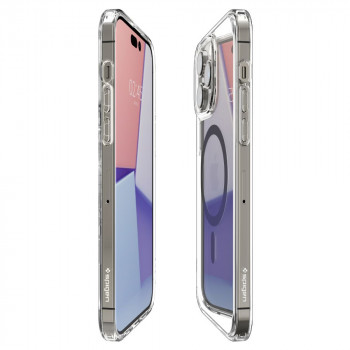 Husa telefon iPhone 14 Pro - Spigen Ultra Hybrid MagSafe - Graphite - Img 2