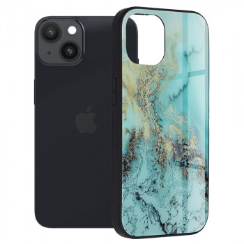 Husa telefon iPhone 14 - Techsuit Glaze Series - Blue Ocean