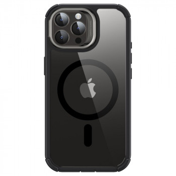 Husa telefon iPhone 15 Pro Max + Folie - ESR Armor Tough Kickstand HaloLock - Clear Black - Img 4