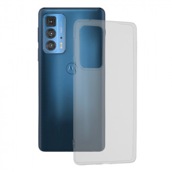 Husa telefon Motorola Edge 20 Pro - Techsuit Clear Silicone - Transparent - Img 1