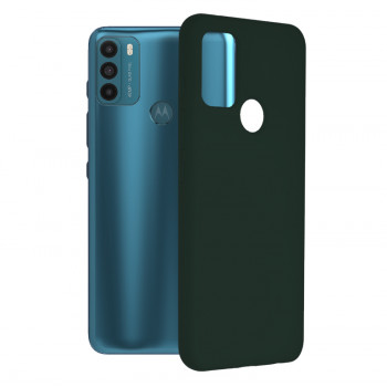 Husa telefon Motorola Moto G50 - Techsuit Soft Edge Silicone - Dark Green - Img 1