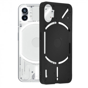 Husa telefon Nothing Phone (1) + Folie - GKK 360 - Black - Img 2