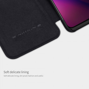 Husa telefon OnePlus 9 - Nillkin QIN Leather Case - Black - Img 4