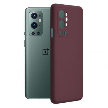 Husa telefon OnePlus 9 Pro - Techsuit Soft Edge Silicone - Plum Violet - Img 1