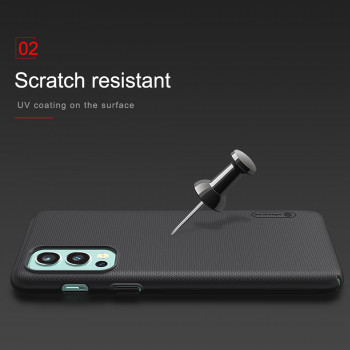 Husa telefon OnePlus Nord 2 5G - Nillkin Super Frosted Shield - Black - Img 4