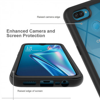 Husa telefon Oppo A12 + Folie - Techsuit Defense360 Pro - Black - Img 4