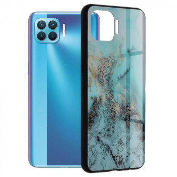 Husa telefon Oppo Reno4 Lite - Techsuit Glaze Series - Blue Ocean