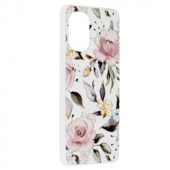 Husa telefon Oppo Reno7 Lite / Reno8 Lite / OnePlus Nord N20 5G - Techsuit Marble Series - Chloe White - Img 2