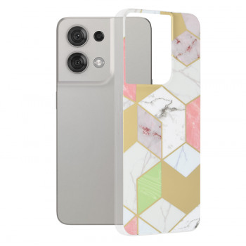 Husa telefon Oppo Reno8 - Techsuit Marble Series - Purple Hex