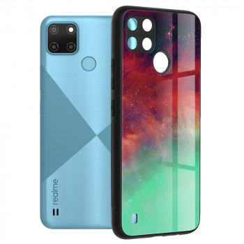 Husa telefon Realme C21Y / C25Y - Techsuit Glaze Series - Fiery Ocean