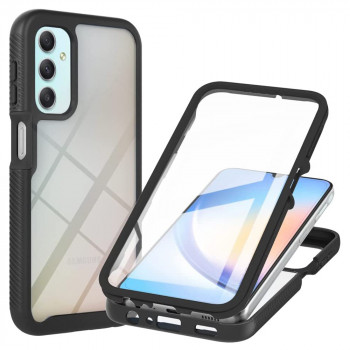 Husa telefon Samsung Galaxy A24 + Folie - Techsuit Defense360 Pro - Black - Img 1