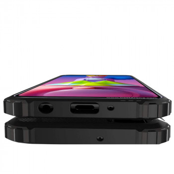 Husa telefon Samsung Galaxy A51 5G - Techsuit Hybrid Armor - Black - Img 3