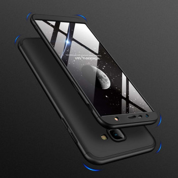 Husa telefon Samsung Galaxy J4 Plus + Folie - GKK 360 - Black - Img 3
