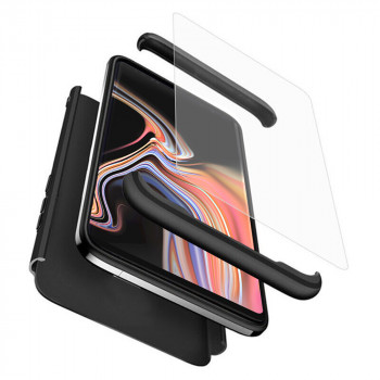 Husa telefon Samsung Galaxy Note 9 + Folie - GKK 360 - Black - Img 1